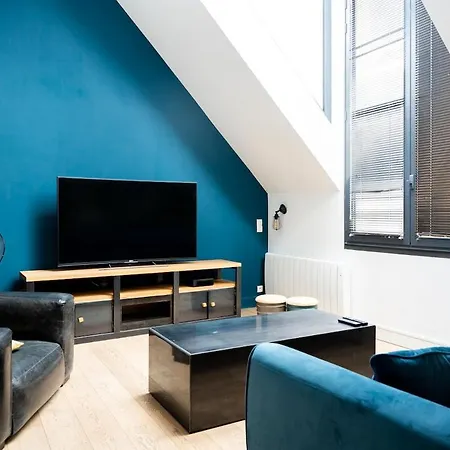 아파트 Loft Lumineux 90M2 - Port & Centre - Caen 캉
