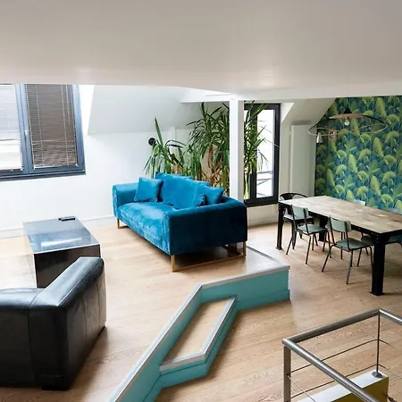 Loft Lumineux 90M2 - Port & Centre - Caen *